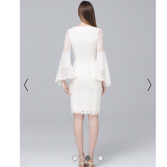 White Lace Dress - Picture 2 of 5